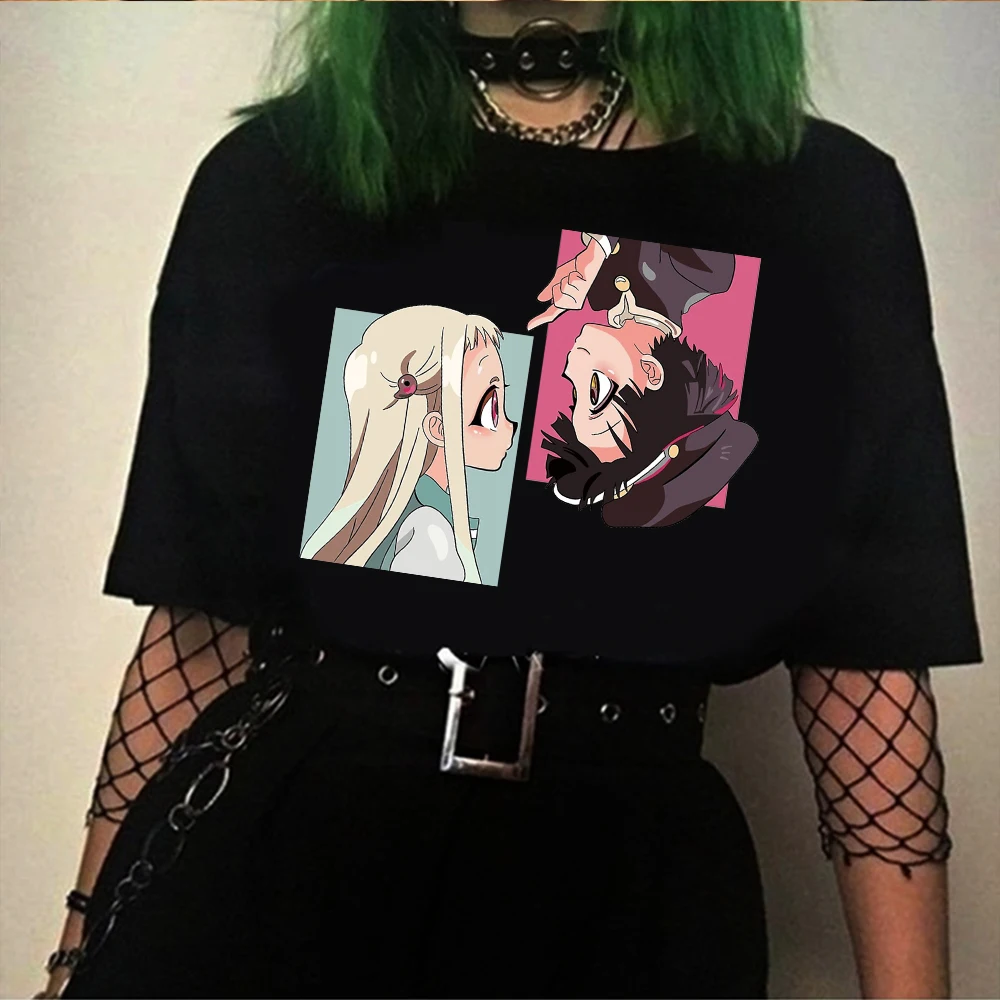 

Kawaii Japanese Anime Women Tshirt Toilet Bound Hanako Kun Short Sleeved T-shirt Graphic Fashion Woman Blouses 2022 Clothes Tops