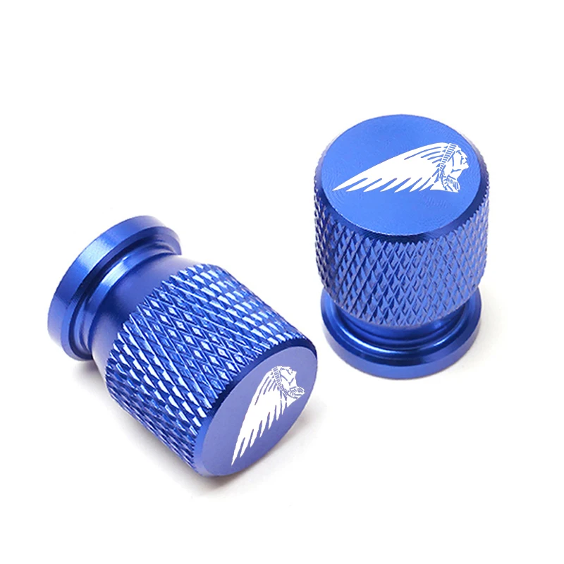 Aluminum Wheel Tyre Valve Air Port Cover Cap For Indian Springfield Challenger Roadmonster FTR scout Sixty bobber Chief Vintage