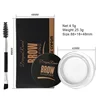 Multi-function Eyebrow Brush with 6 Colors Eyebrows Cream Natural Concealer Square Eye Brow Makeup Brushes for Women Eyebrow Gel 6