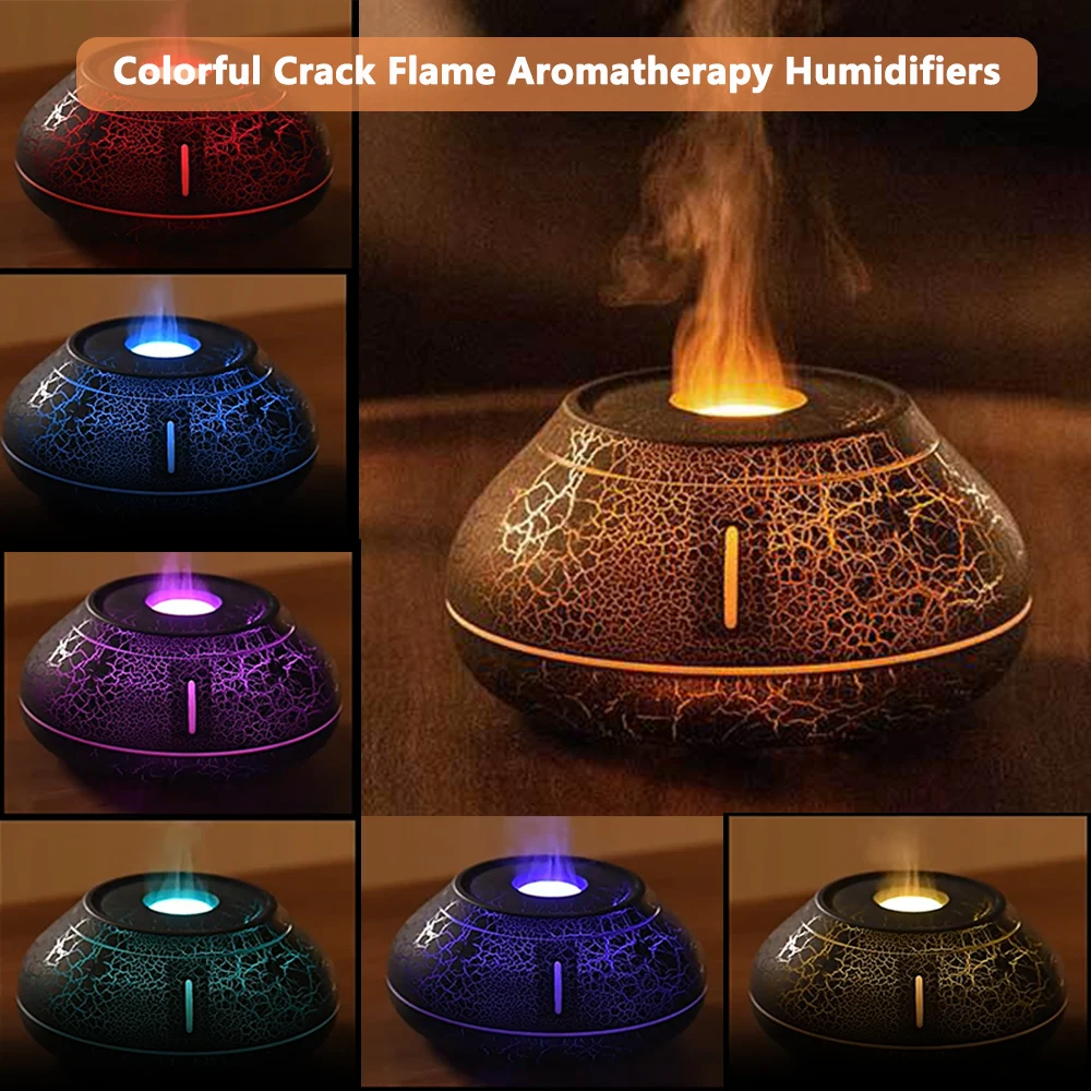 Dropship Drop Shipping Flame Humidifier Aroma Diffusers Machine Home  Bedroom Silent Essential Oil Flame Aroma Diffuser to Sell Online at a Lower  Price