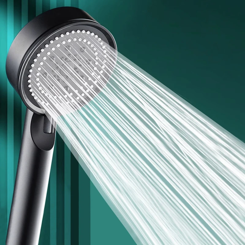

5 Modes Shower Head Adjustable High Pressure Water Saving Shower Head Water Massage Shower Head Hook Hose Bathroom Accessories