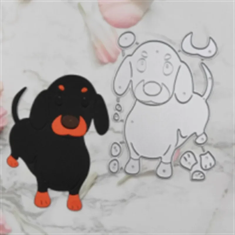 

Форма для резки металла в виде милых животных, новинка 2023, Лидер продаж, для «сделай сам», для скрапбукинга, украшения, тиснение, ручная работа, форма, шаблон для резки