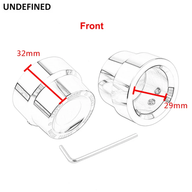 Motorcycle Aluminum Front Rear Axle Nut Cover