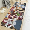 Anime Bedroom Rug T-Fairy Tail Living Room Floor Carpet Anti Slip Custom Doormat Balcony Hallway Foot Mat Slip-resistant 3