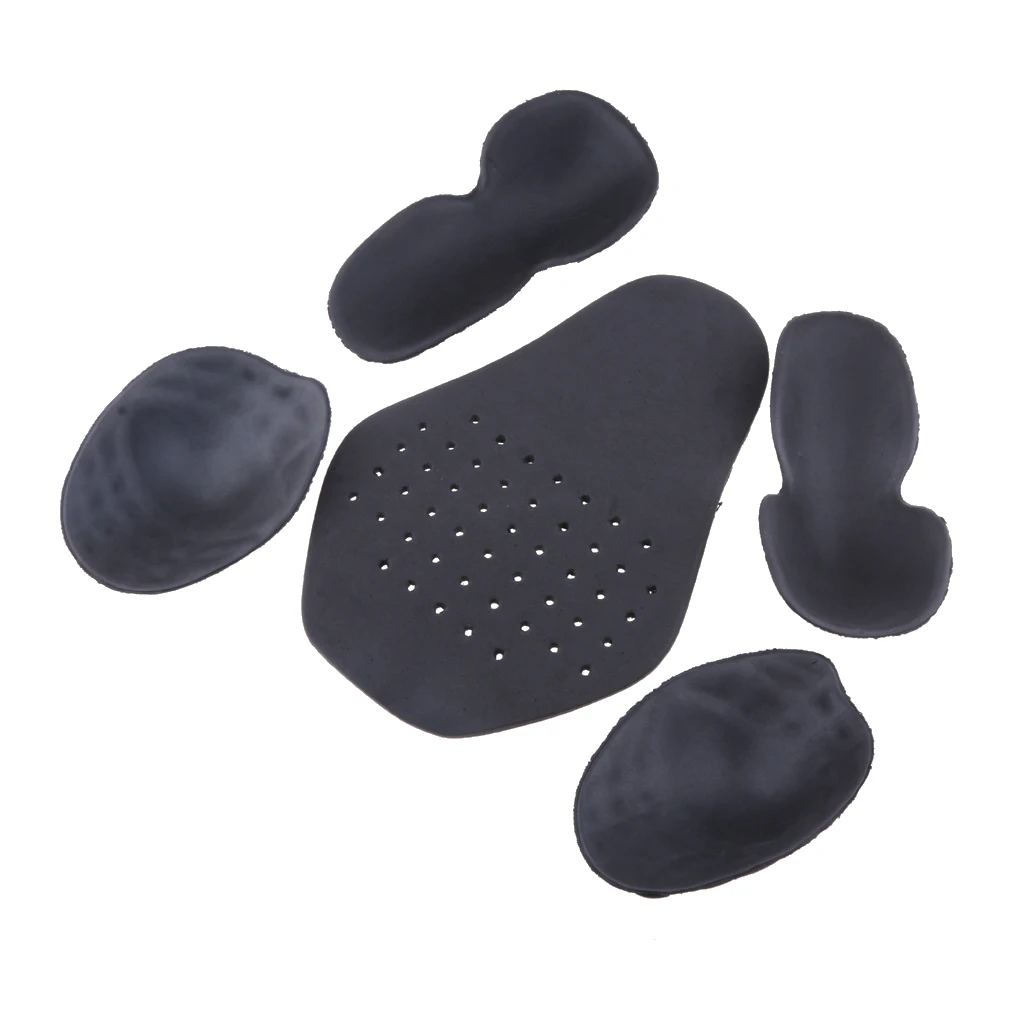 Motorcycle Armor 5pcs Motorcycle Removable Riding Shoulder Protector Elbow Back Protector Pads Motorbike Protection Moto Racing Shoulder Guard
