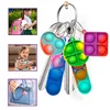 10/30PCS Pop Fidget Toys Mini Pop Keychains Toddler Toys Fidgets Pack Sensory Toys Bulk Packs Reduce Pressure Party Favors Gifts 5
