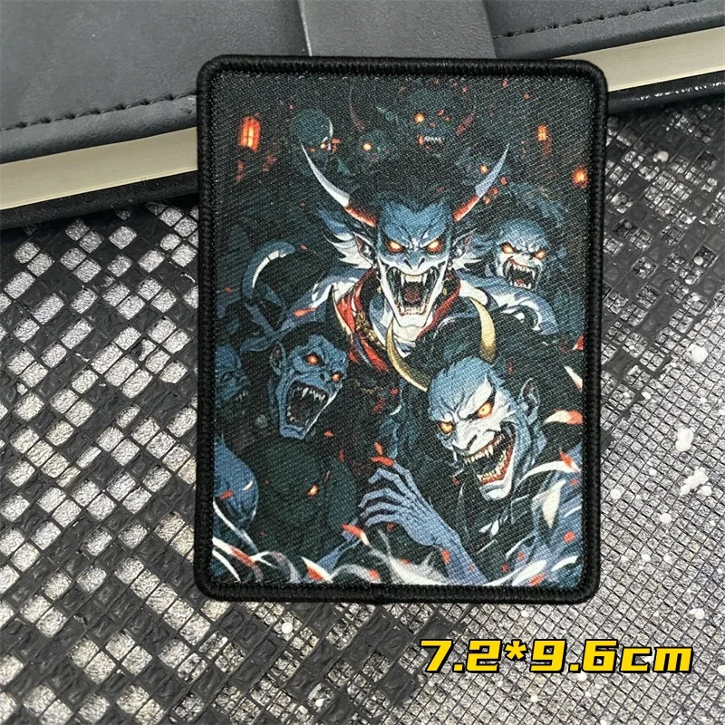�Break Glass“ Taktische Moralabzeichen-Aufnäher Signalman-Armband mit Klettverschluss, Militär-Armee-Aufnäher, Rucksack-Zubehör, Aufkleber – Detail 1