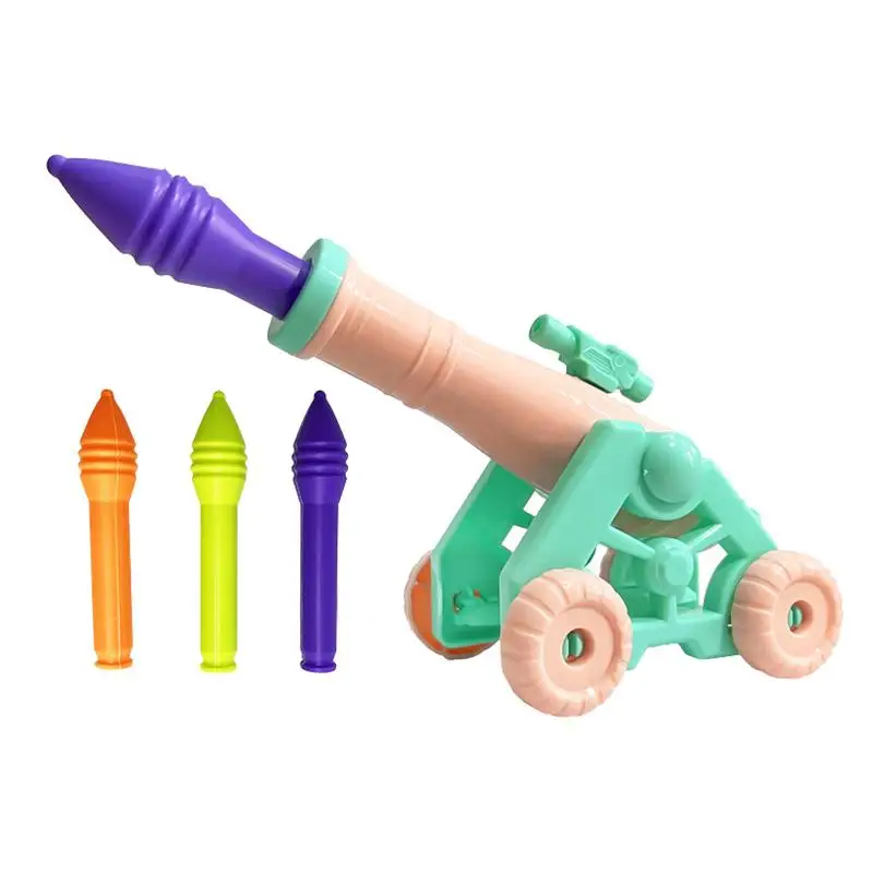 

3D Printing Launcher Toy Cannon Shaped Gravity Catapult Cannonball Launch Toy Sensory Toy For Kids For Livingroom Classroom