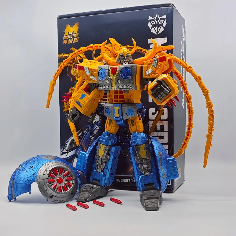 30cm Unicron Planet Transforming Robot Action Figure Cosmic Devourer Dark Unicron Deformable Planet Mode Collect Model Toy Gifts