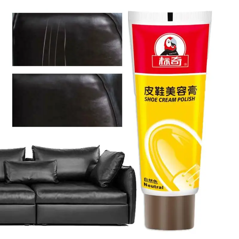 

Leather Recoloring Balm Leather Restorer Repair Cream Multi-Purpose Leather Balm Quick Dry Scratch Remover For Couches Car Seats