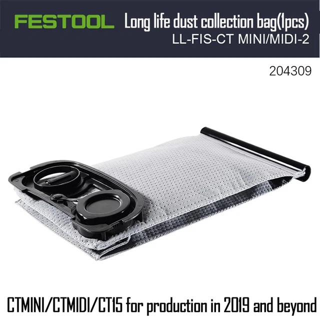 FITS FESTOOL CT CTL CTM CT HEPA 26 DUST EXTRACTOR FILTER SMS BAGS 5 PACK Pmd | UK