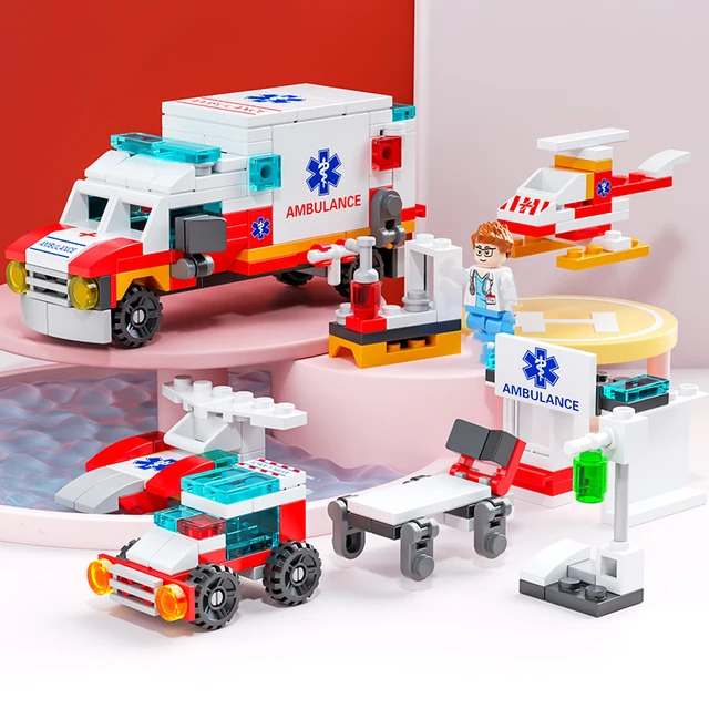 Holiday Gift: Lego, Playmobil Ambulance Sets Contain Cyclist