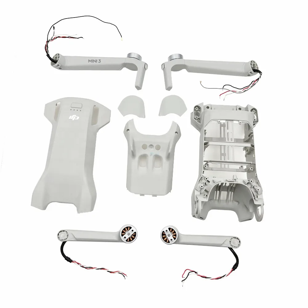Tested Body Shell Motor Arm for DJI Mini 3 Upper Cover MIddle Frame Bottom Shell Front/Rear Left/Right Arm (NOT FOR MINI 3 Pro) drone spare parts
