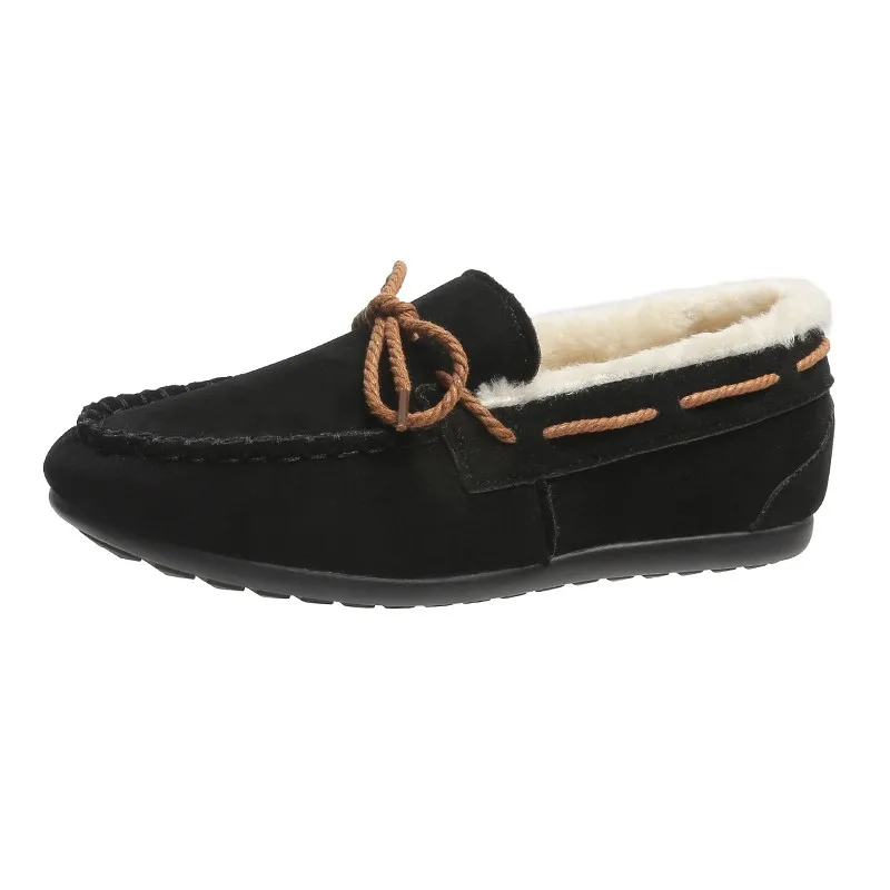 Fashion Winter Women Warm Plush Casual Shoes Comfortable