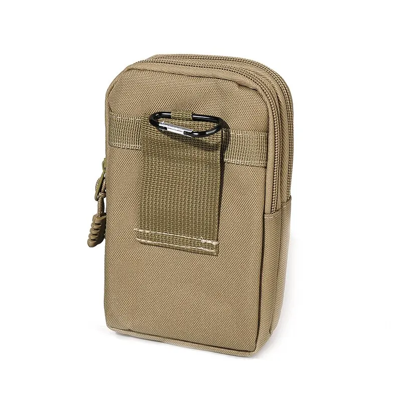 Tactical Waist Bag Double Layer Outdoor Military Men Phone Pouch Camping Hunting