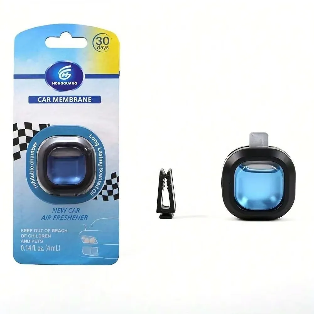 Auto Air Outlet Aromatherapy Clip with Essential Oil - Car Interior Freshener and Odor Eliminator