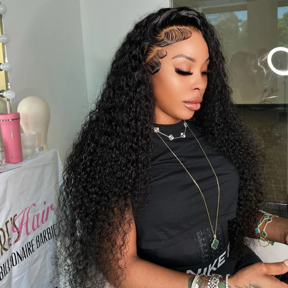 

Парик из натуральных вьющихся волос, 30 дюймов, 13 х4, 13 х6 дюймов