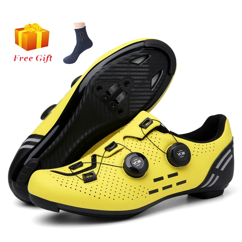 Fashion Men's Cycling Shoes Sport Route Road Bike Speed Flat Sneakers Racing Women's Cycling cycling shoes