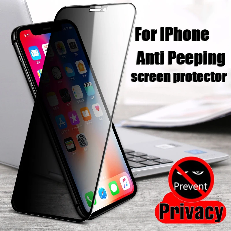 Antipeeping Screen Protector Tempered Glass For Iphone 13 12 Pro Max