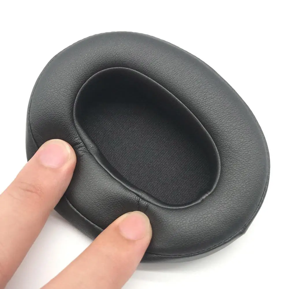 Premium Leather Ear Cushion Covers for Over-Ear Headphones - Enhanced Comfort & Style