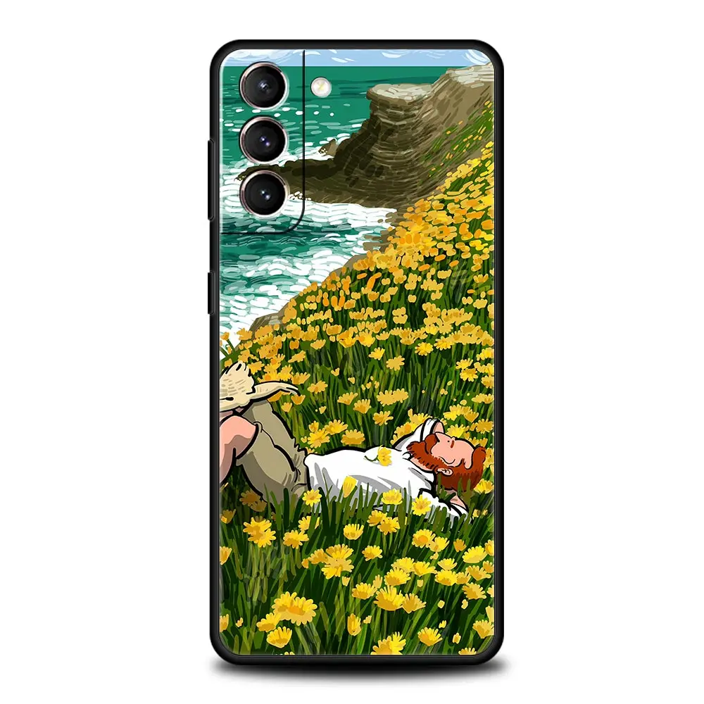 Retro Van Gogh Oil Painting Soft Silicone Phone Case