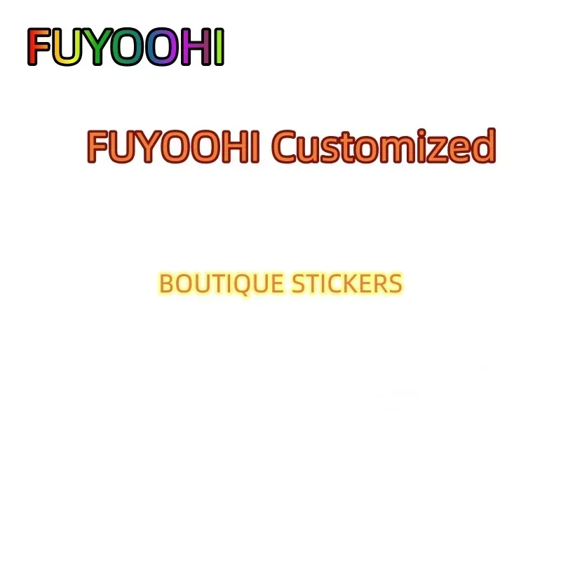 

FUYOOHI Boutique Stickers Musheev Igor Customer-specific Customized Pictures