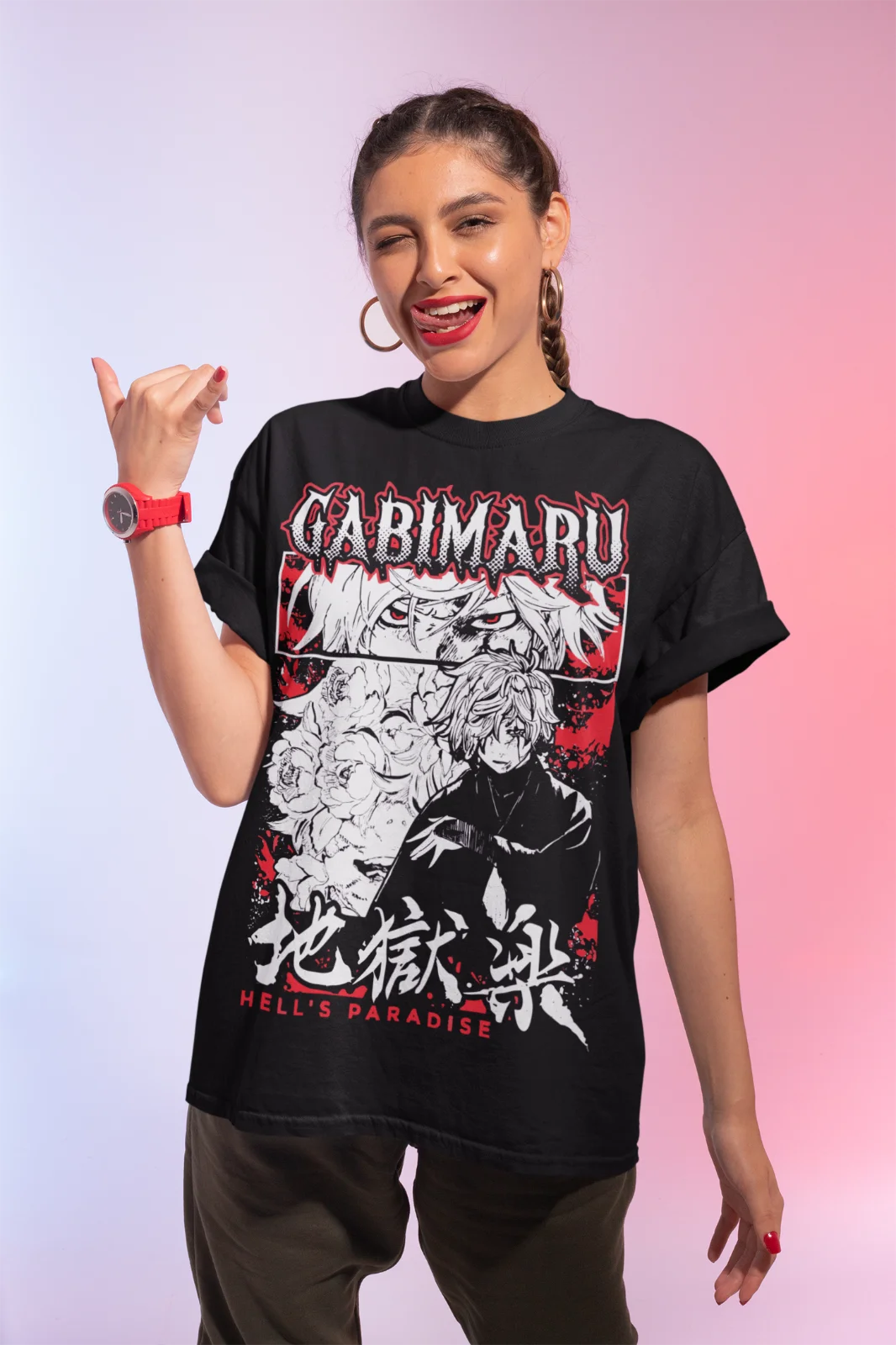 Hell's Paradise: Jigokuraku Gabimaru Unisex T-Shirt Soft Tee