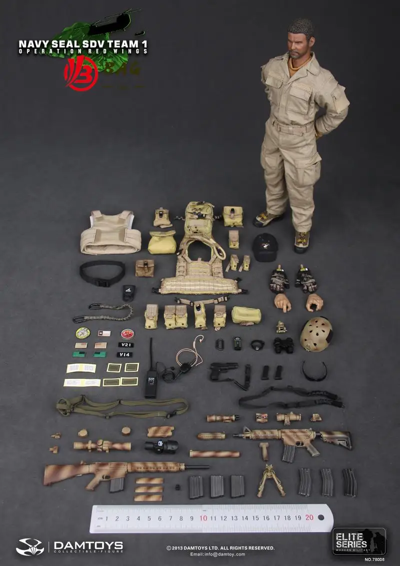 1/6 Action Figures Model DAMTOYS DAM78008 NAVY SEAL SDV TEAM1