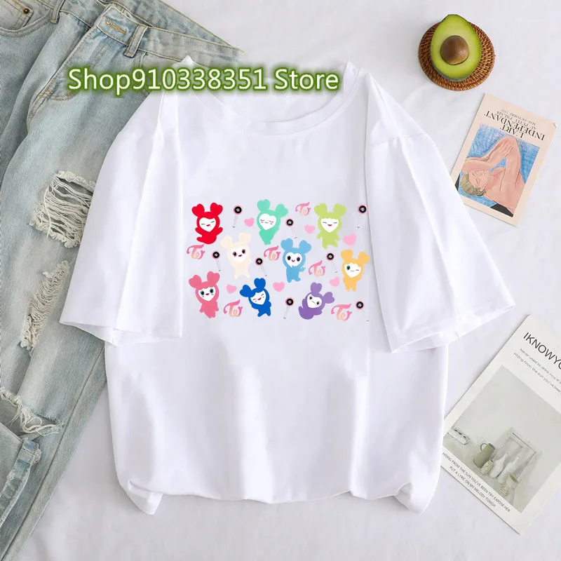 【新品未開封】TWICE LOVELYSxSANRIO キャラTシャツ　サイズL 商品詳細ページ | ONCE JAPAN OFFICIAL SHOP | TWICE LOVELYS