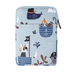 Protective Anti - Scratch Shockproof e - Reader Sleeve - 6.8 - 7 inch (Pirate Cat)