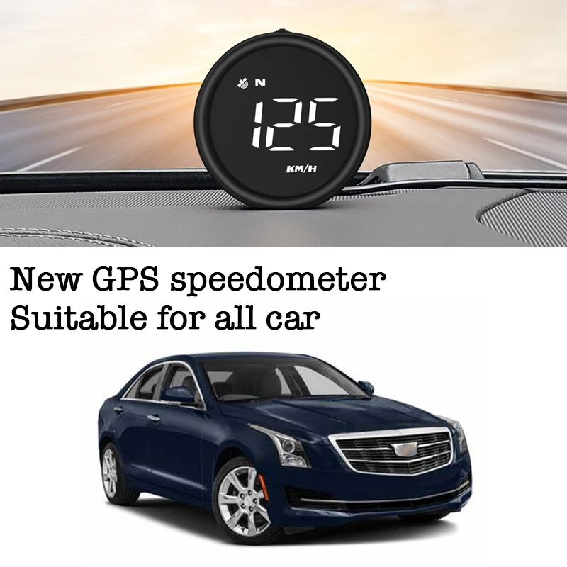 

Car HUD Head Up Display For Cadillac ATS ATSL 2012~2019 Car Digital Speedometer Information Projector Racing GPS Speed meter