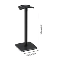 Aluminium Alloy Headphone Stand Holder Space Saving Gaming Headset Stand Rack Desktop Organizer Display Earphone Hanger Bracket - Image 6