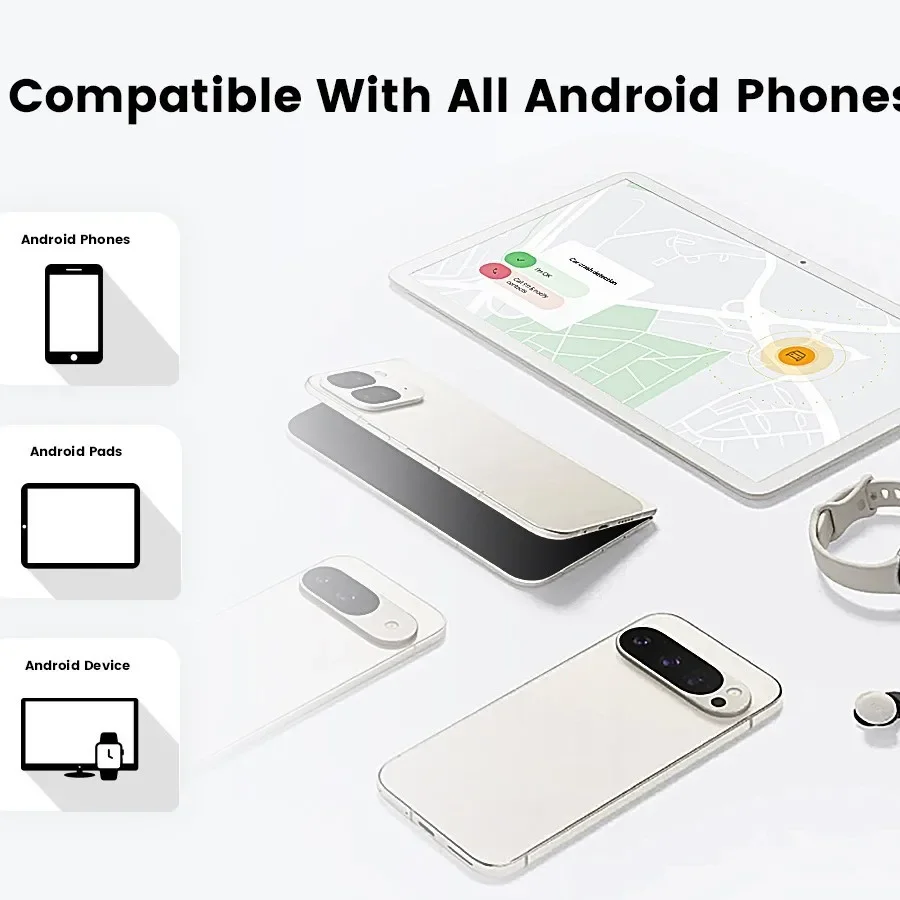MiLi Smart GPS Tracker Mitag Bluetooth Locator Anti-Lost Device Mobile Keys Pet Elderly Kids Finder Work With Android Find My 3