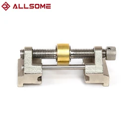 ALLSOME Brass/Stainless Steel Honing Guide Jig for Chisel Plane Blade Graver Iron Edge Sharpening Bevel Angle Sharpener Tools