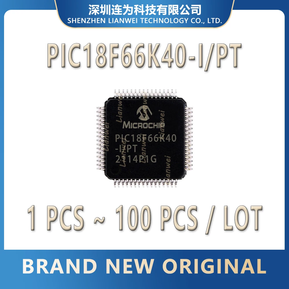 

PIC18F66K40-I/PT PIC18F66K40-I PIC18F66K40 PIC18F66K PIC18F66 PIC18F PIC18 PIC IC MCU Chip TQFP-64