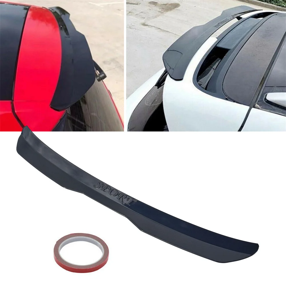 Car Universal Roof Spoiler Tail Universal Suv Two Box Rear Wing Stick