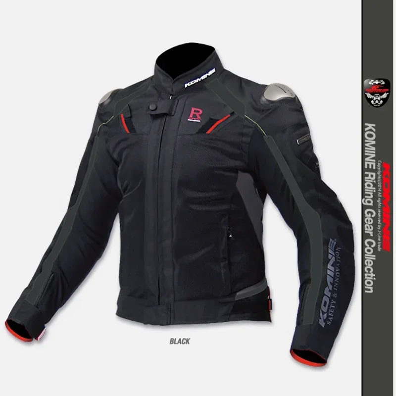Komine Jk063 Motorcycle Jacket Unisex Motorcycle Wear Off-Road Racing Wear Waterproof Windproof Racing Autumn