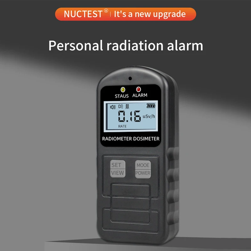 F9000 Professional Nuclear Radiation Detector Geiger Counter Ionizing Radiation Xray Beta