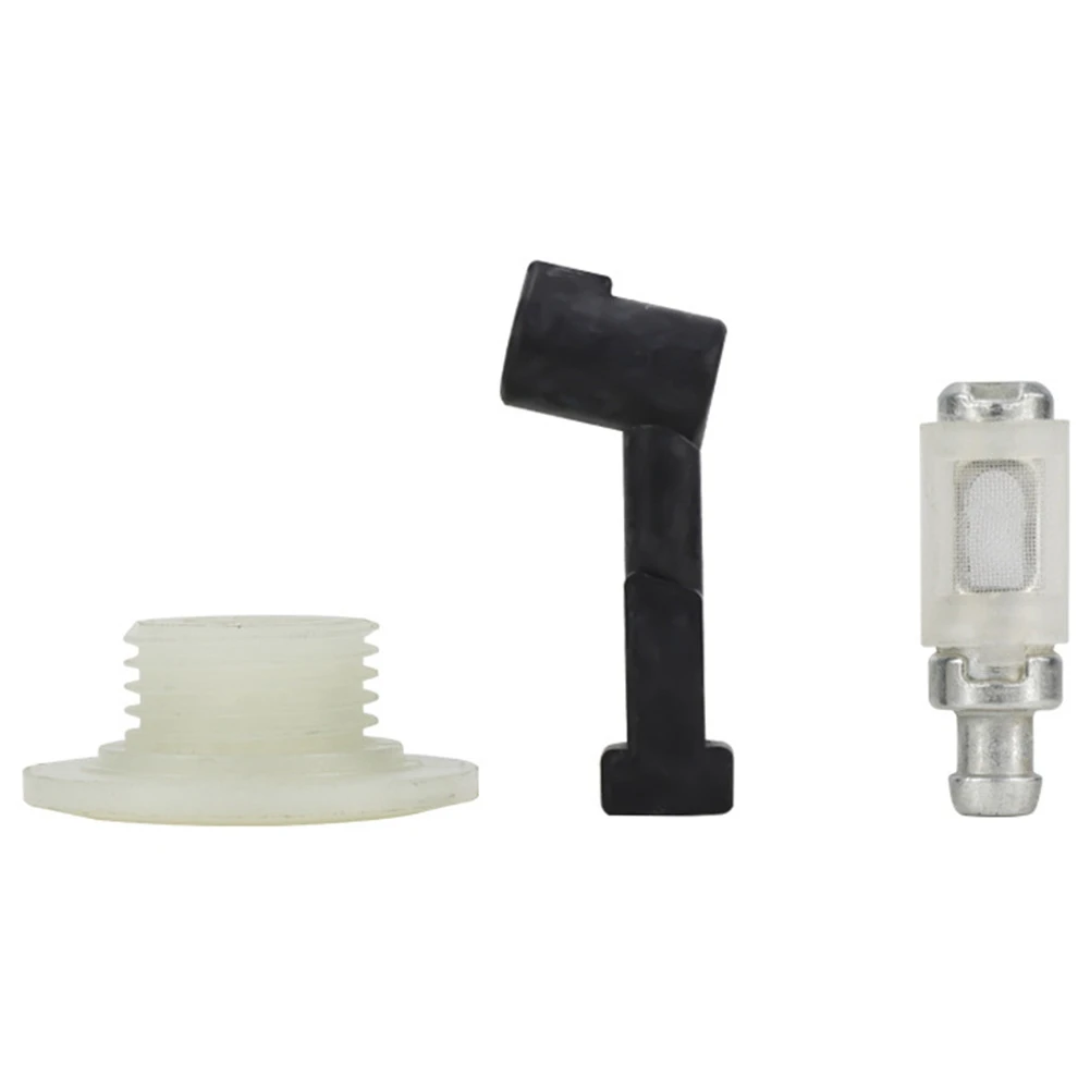 5Pcs Oil Pump Filter Pipe Hose Line Oil Nozzle Turbine Kit for 4500 5200 5800 45CC 52CC 58CC Chainsaw Spare XY