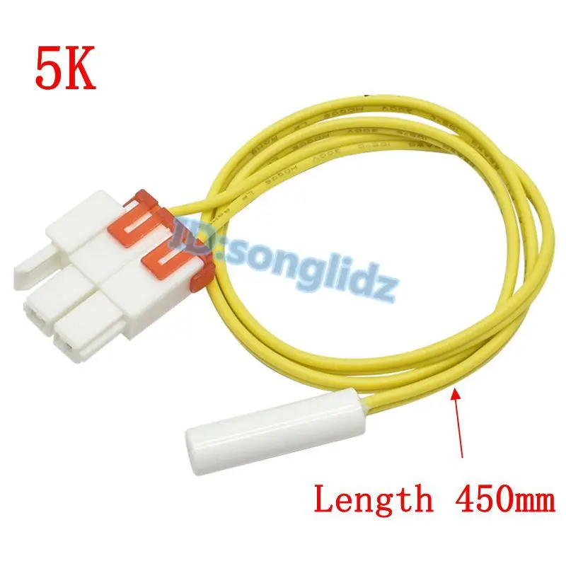 Replacement Temperature Sensor Probe Samsung Refrigerator Defrosting Sensor Temperature 5k Probe Parts