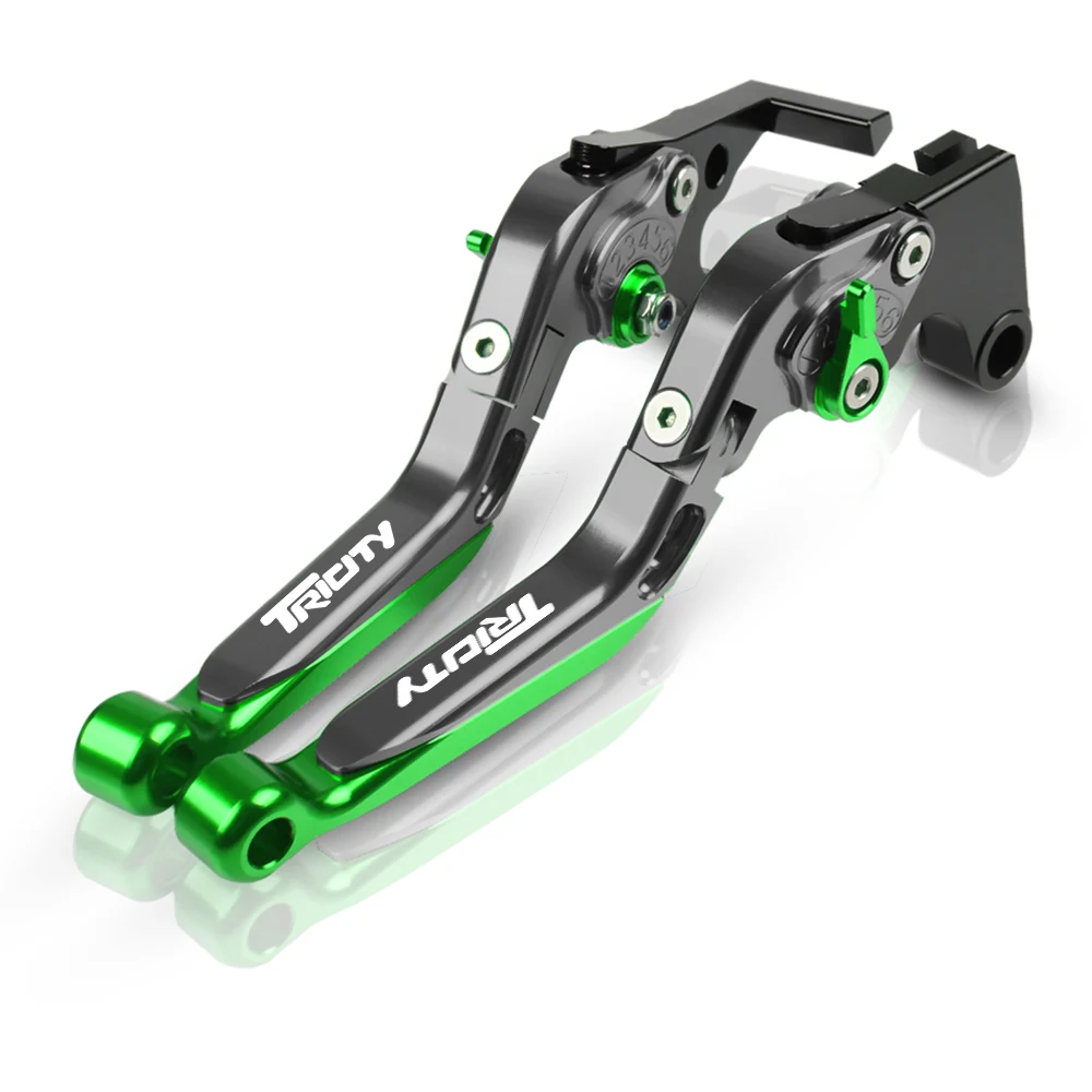 Leva Freno E Frizione CNC Regolabile Per Yamaha Tricity 125 155 – Allungabile E Pieghevole Con Manopole Antiscivolo