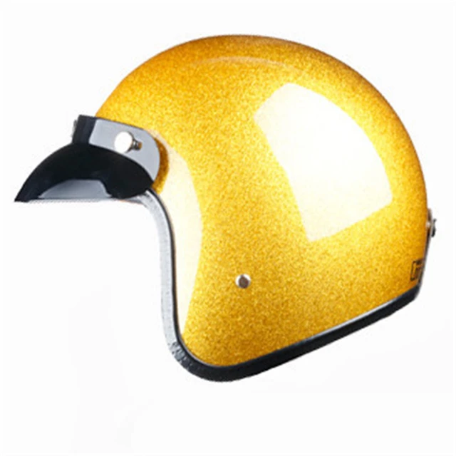 Casco Moto Vintage Casco Vintage Casco Scooter Casco Glitter