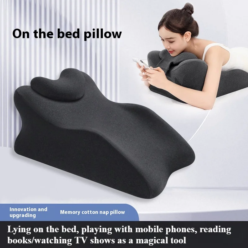 Soft Sleeping Pillow Neck Pain Relief Dismantled and Washed Pillow Ergonomically Designed Bed Memory Foam Pillow +small Pillow