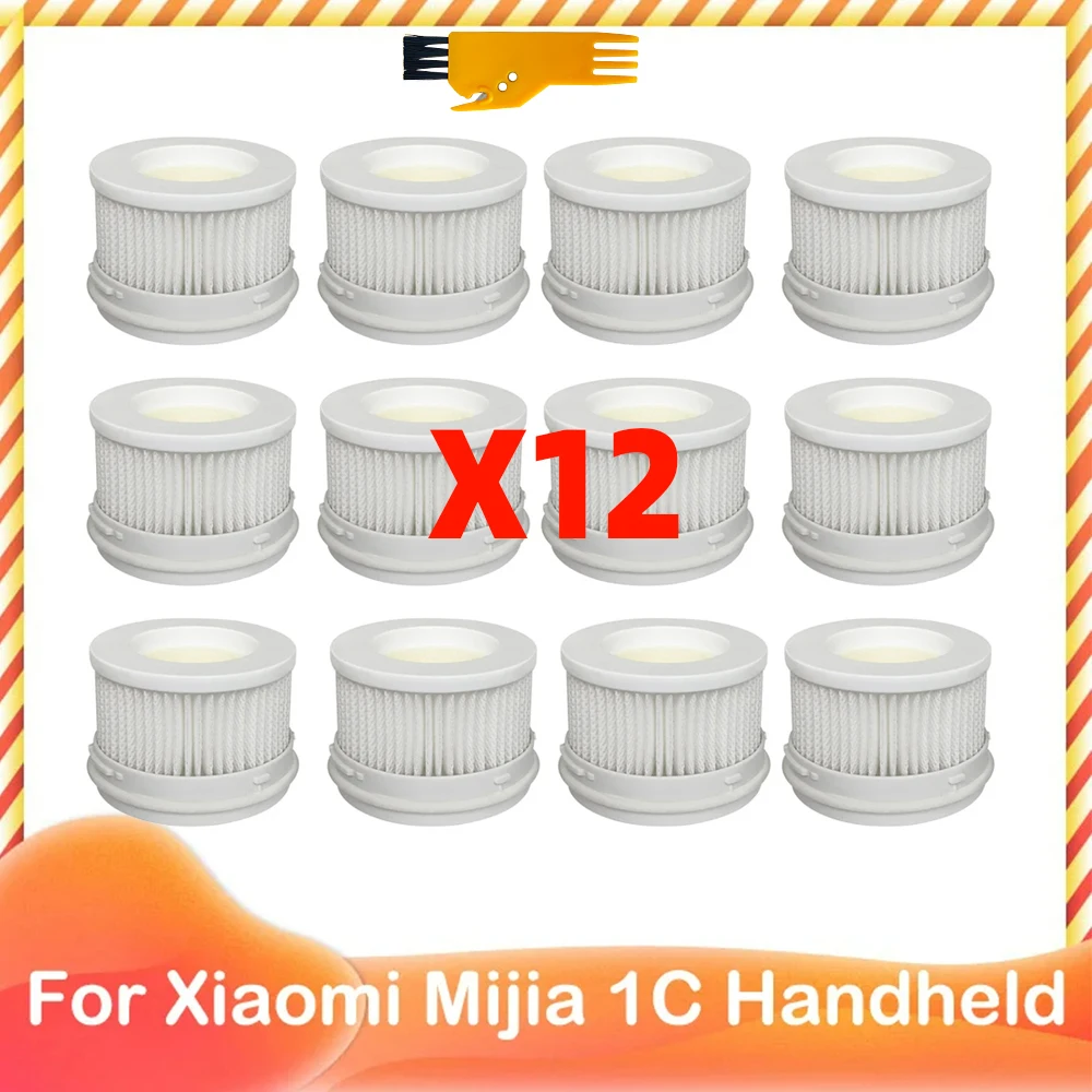 

Hepa Filter Replacement for Xiaomi Mijia 1C Handheld Wireless Vacuum Cleaner Cleaning Kits