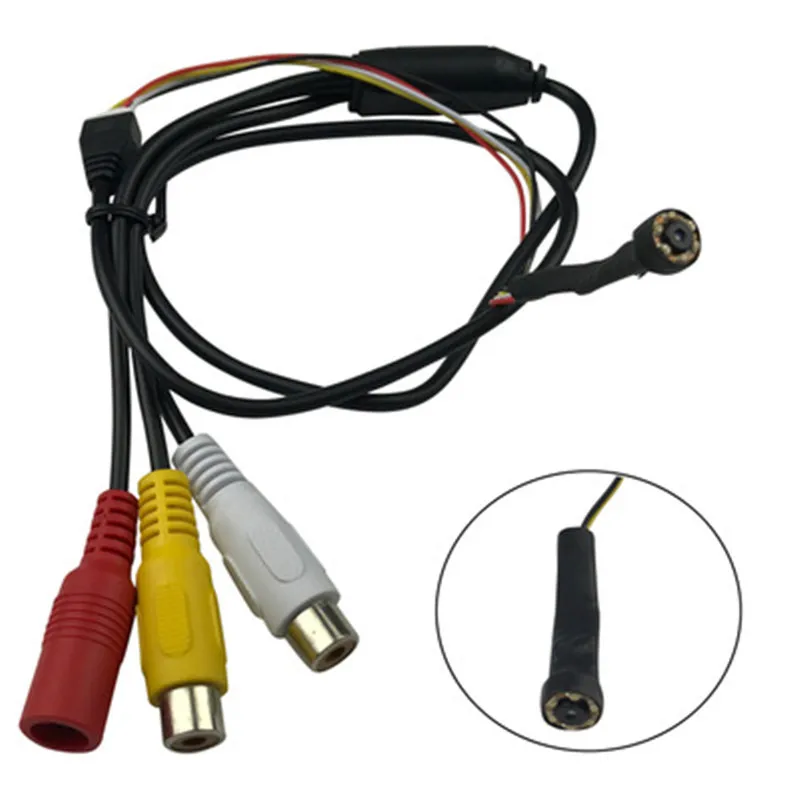 1/3 Sony CCD 1000TVL 3.6mm Wider Angle 6pcs IR LED D/N 90degree Mini HD CCTV Security Surveillance Camera