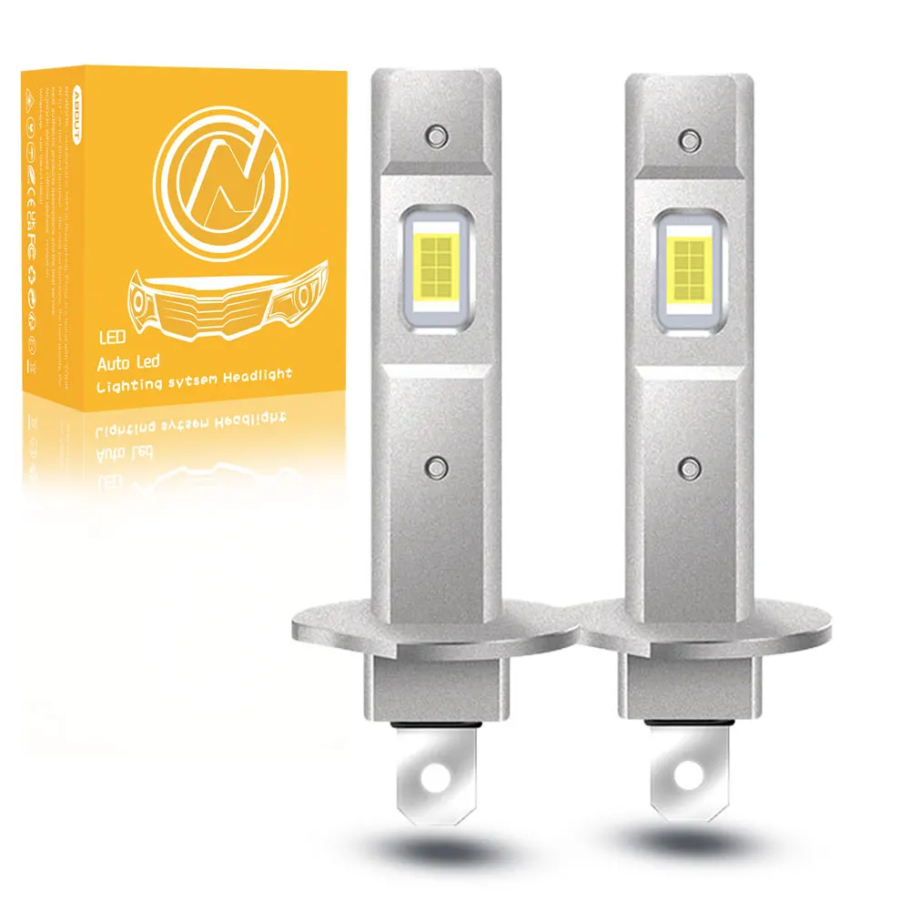 오류 없음 H1 LED 헤드라이트 Canbus LED 전구, 미니 디자인, 무선 ..