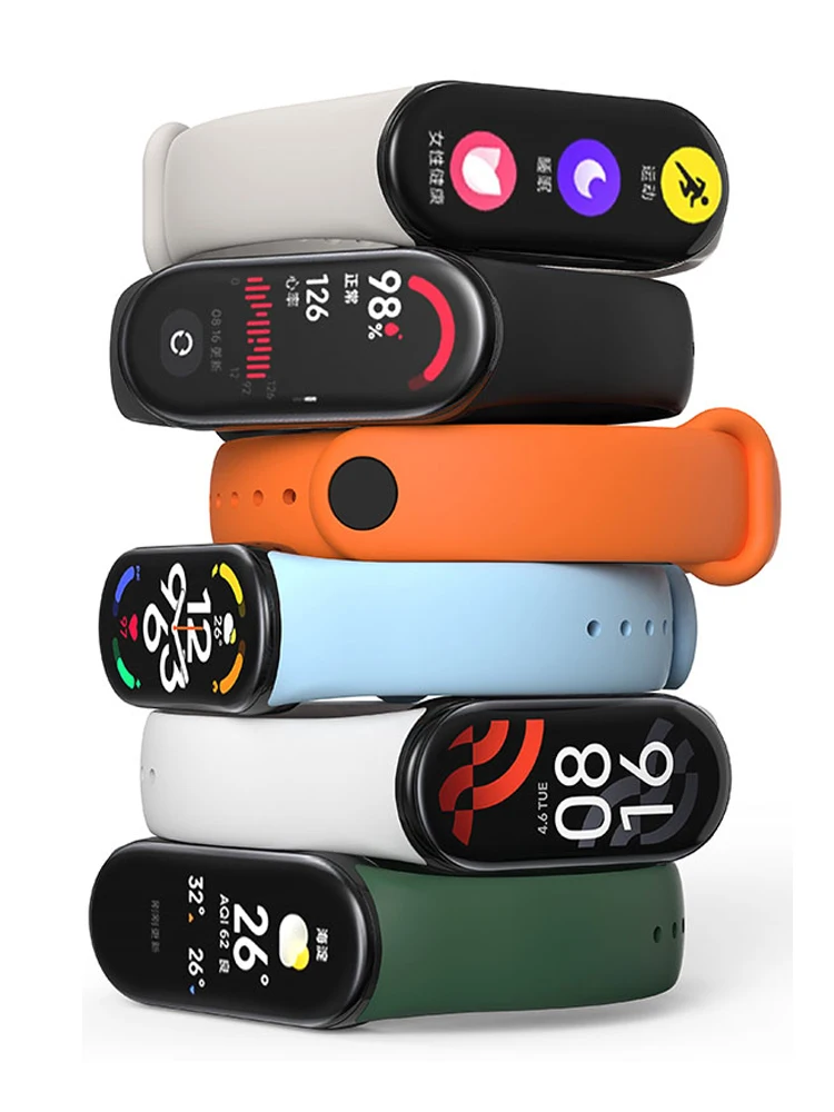 Silicone Wristband Strap for NFC Fitness Tracker Bracelet