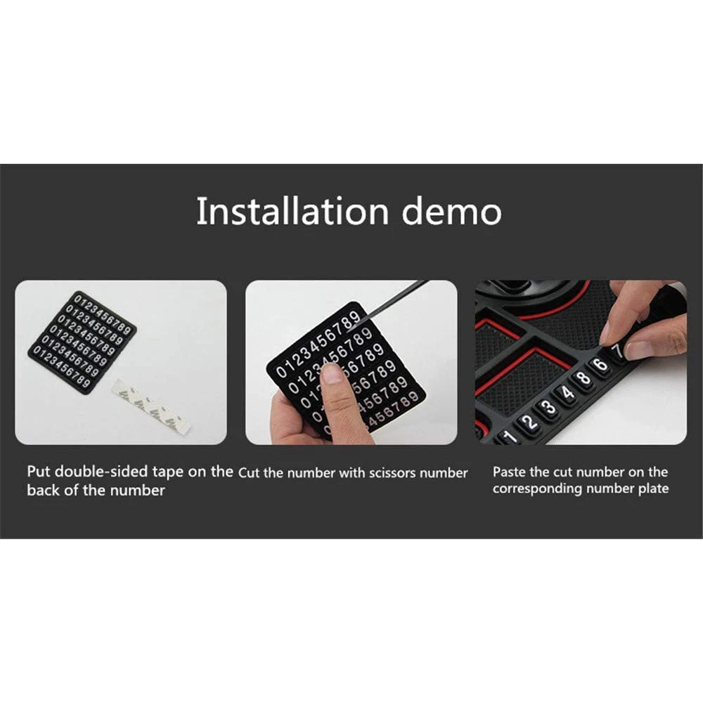 Multifunctional Car Anti-Slip Mat Auto Phone Holder Non Slip Sticky Anti Slide Dash Phone Mount Silicone Dashboard Car Pad Mat