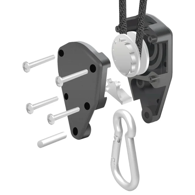 Kültéri Szerszám Állítható Kötél Fogas Fém Belső Fogaskerekek Növekedése Fénynövekedés Sátor Lógó Napsütés Camo Nettó Zár Kötés Heveder - Image 2