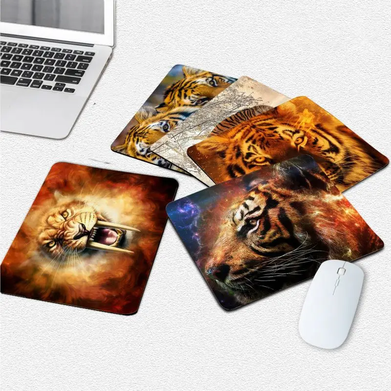 

Original Esports Tiger Mousepad Anti-Slip Keyboard Mat Table Students Gabinete PC Gamer Desktop Mouse pad for Teen Girls Bedroom